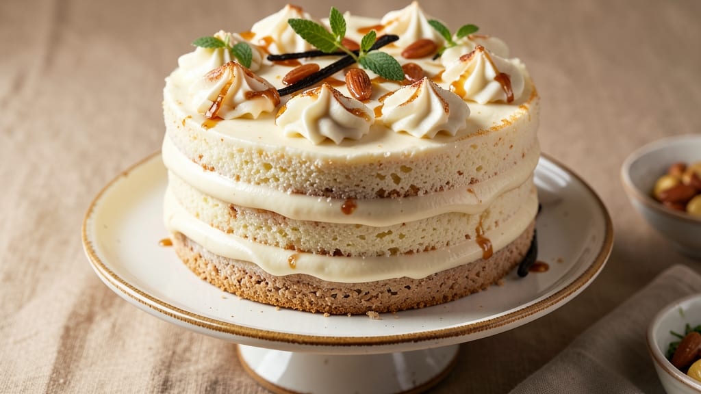 Almond Milk Vanilla Cake Recipe: Light-as-Air Moisture With Almond Flavor