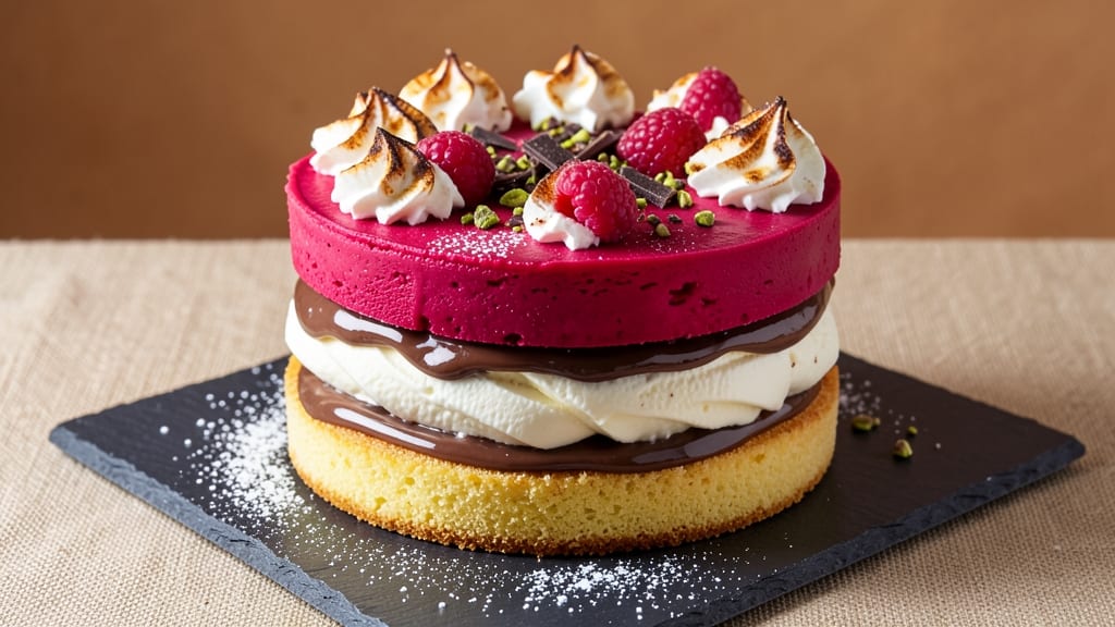 Amazing Ice Cream Cake Recipe: Towering Layers of Vanilla Bliss
