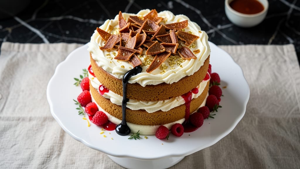 Bakery Quality Cake Recipe: Ultra-Moist Layers with Buttery Streusel Crown