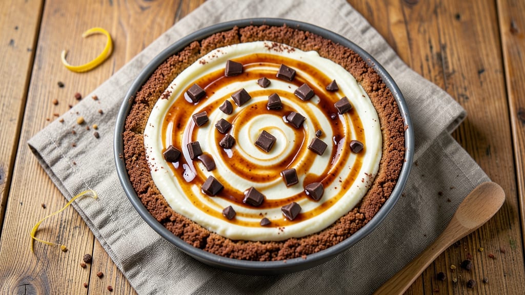 Baileys Chocolate Chip Cheesecake Recipe: Boozy Cream Cheese Swirl With Crispy Edges