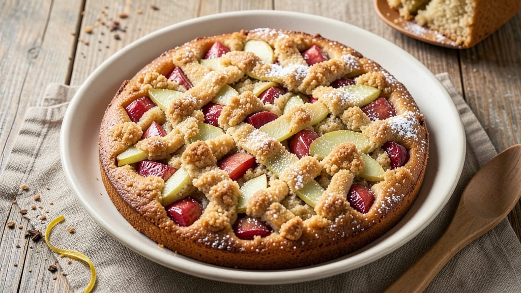 Apple Pear Coffee Cake Recipe: Spiced Fruit Streusel That Stays Moist All Day