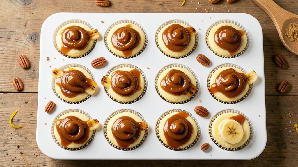 Banana Foster Cheesecake Bites Recipe: Mini Portions With Boozy Caramelized Banana Topping