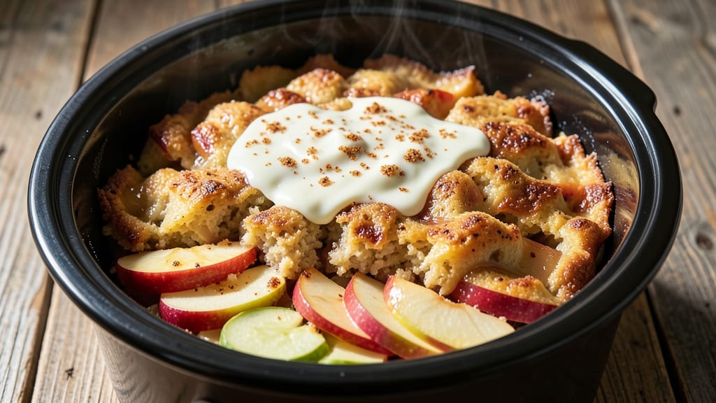Apple Dump Cake With Fresh Apples Crockpot Recipe: Slow-Cooked Caramelized Apple Magic