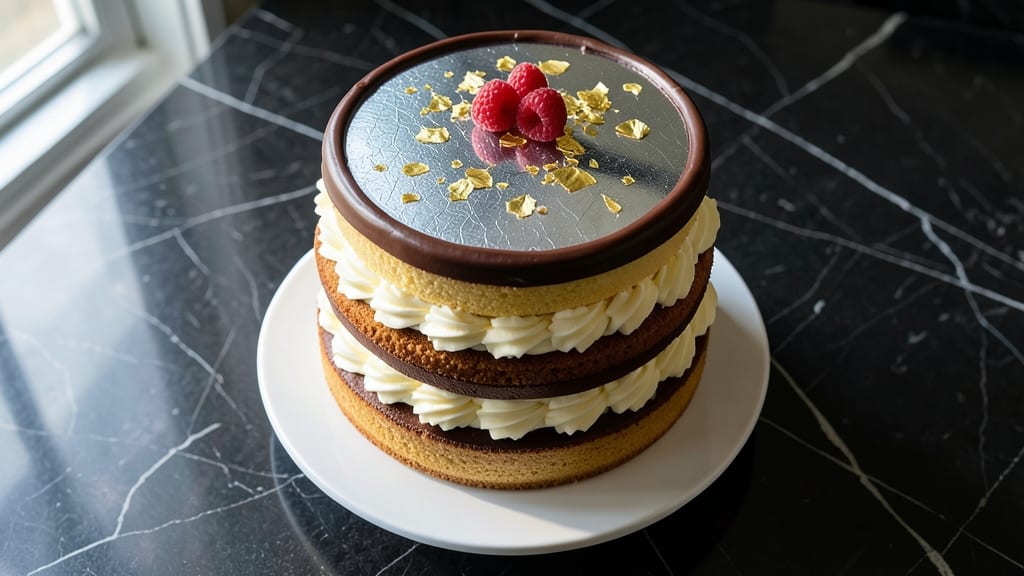 Alvin Zhou's 150-Hour Cake Recipe: Ultra-Moist Layers with Rum-Infused Streusel Crown