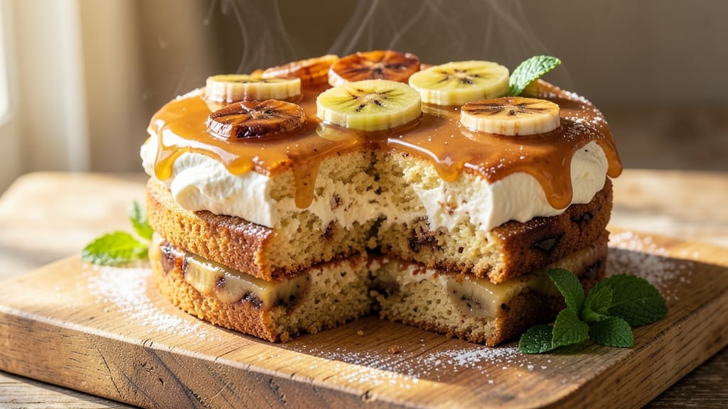 Banana Ricotta Cake Recipe: Fluffy Layers with Creamy Ricotta Swirl Magic
