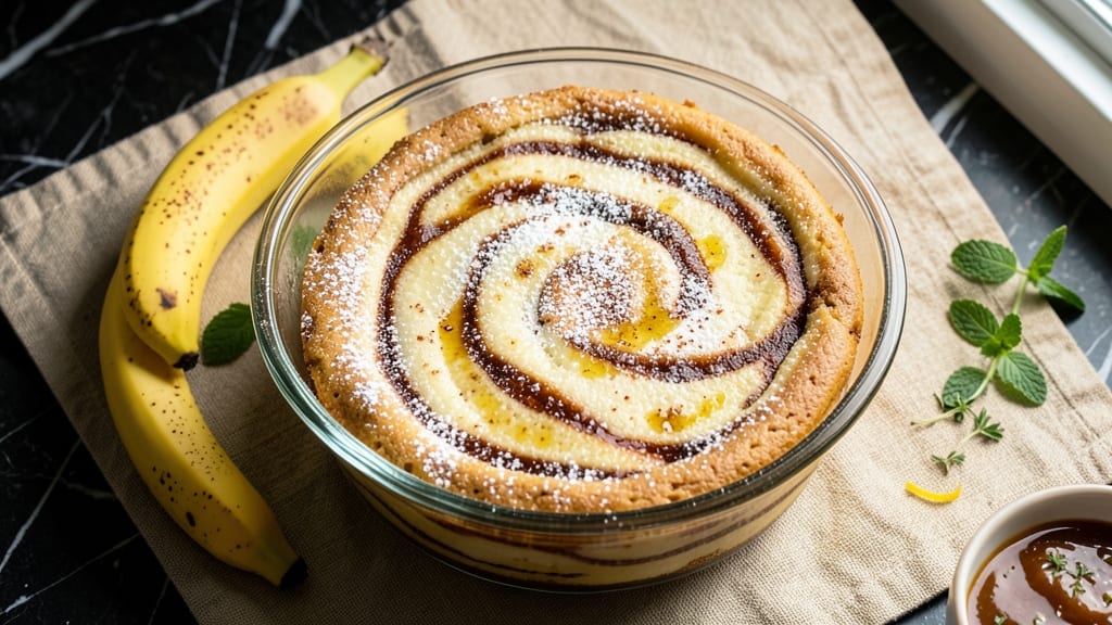 Banana Marble Cake Recipe: Swirled Vanilla and Chocolate Layers Stay Moist for Days