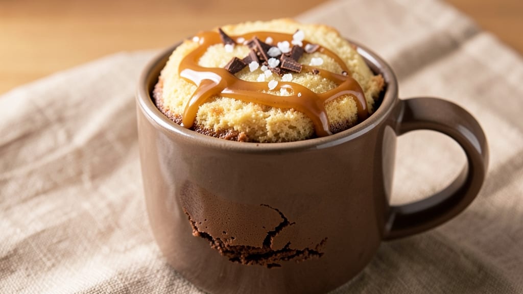 Almond Flour Chocolate Mug Cake Recipe: Fudgy Melting Center in 5 Minutes