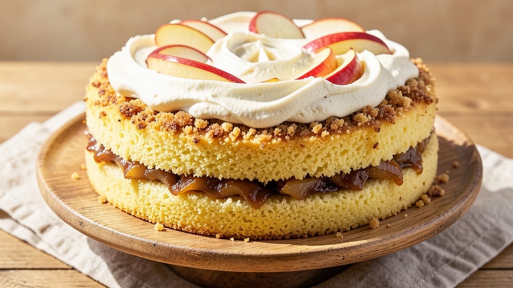Apple Cake Recipe Made With Yellow Cake Mix: Moist Layers and Warm Spice Streusel Top