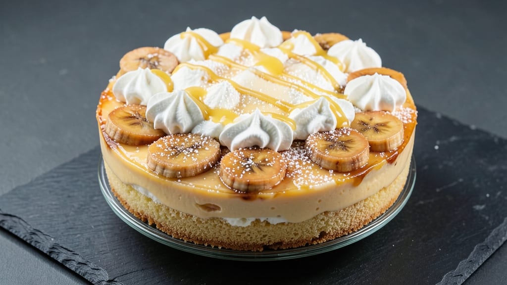Banana Custard Cake Filling Recipe: Silky Swirl That Never Cracks