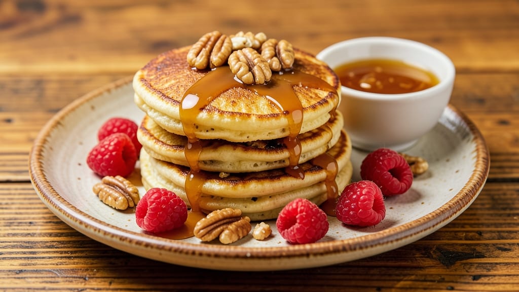 Baked Banana Pancakes Recipe: Fluffy Stacks with Caramelized Banana Swirls