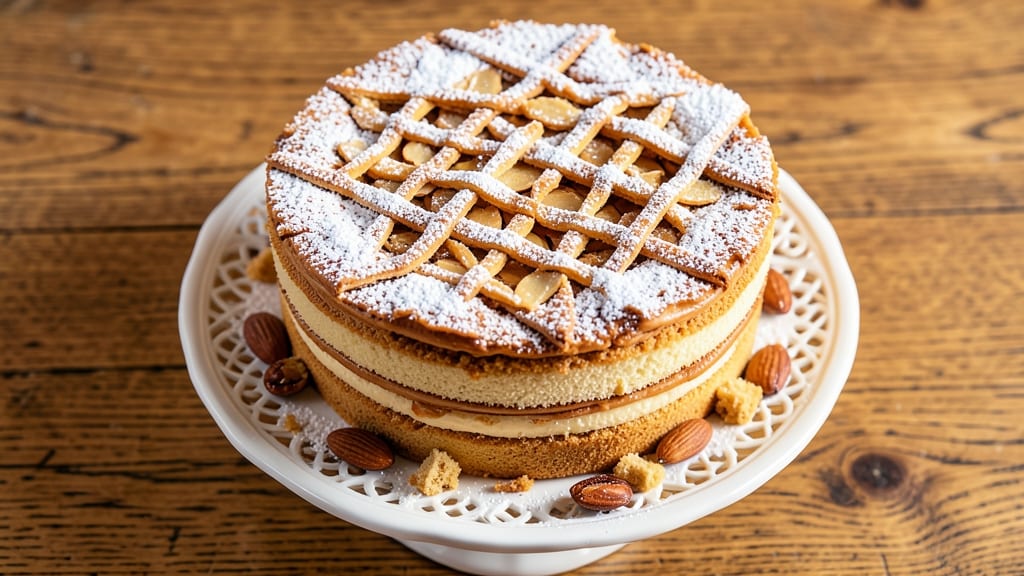 Almond Frangipane Cake Recipe: Buttery Crust Hugs Nutty Cream Filling