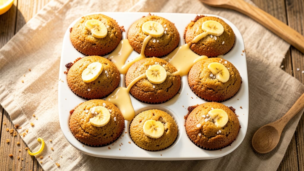Banana Cake Muffins Recipe: Mini Bundt Cakes With Warm Spice Swirls
