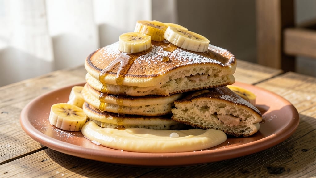 American Pancake Recipe Without Eggs: Banana-Applesauce Bind for Fluffy Results