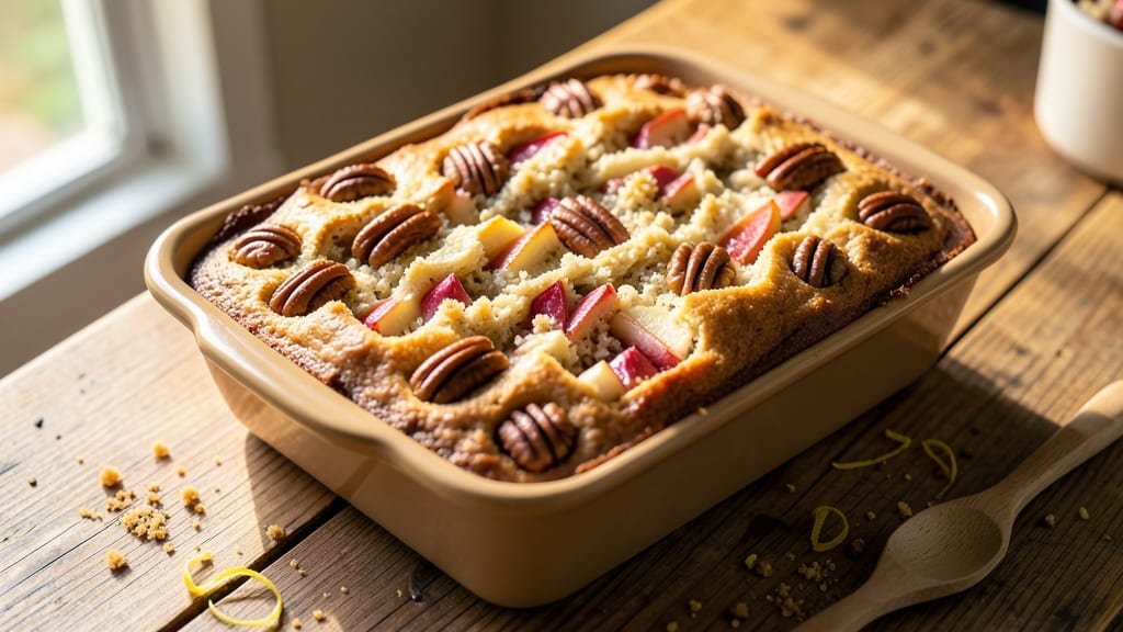 Apple Pecan Coffee Cake Recipe: Buttery Streusel Crown Over Spiced Apple Layers