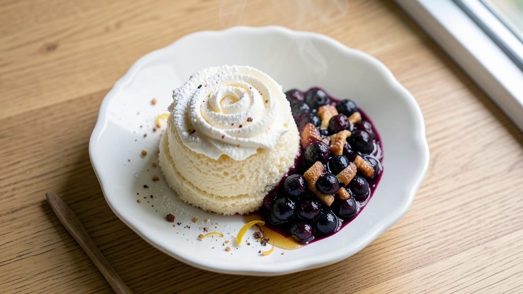 Angel Food Cake and Blueberry Pie Filling Recipe: Light-as-Air Layers and Bursting Berries
