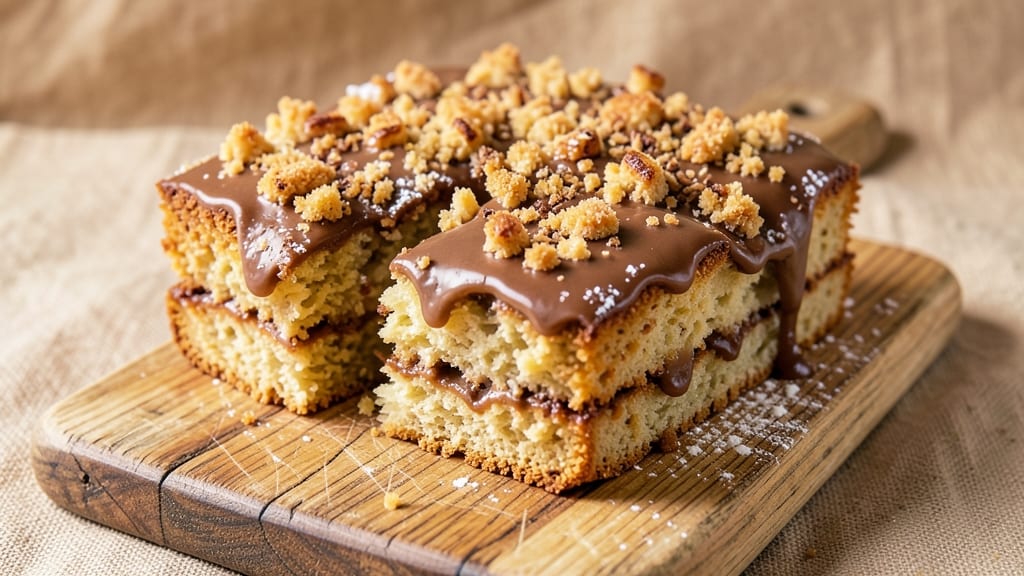 Aunt Anne's Coffee Cake Recipe: Warm Spice Streusel Hugs Buttery Vanilla Layers
