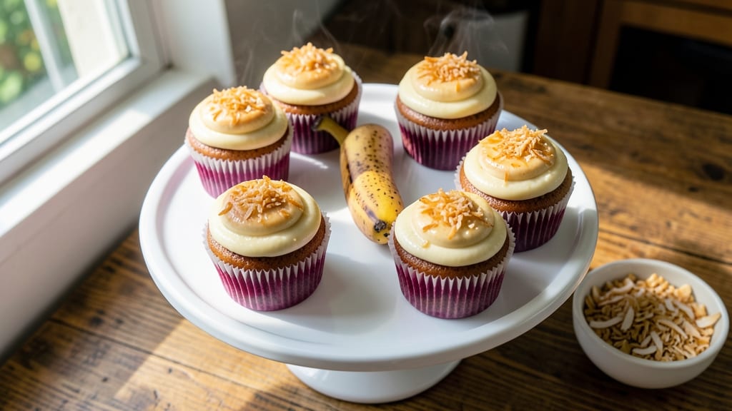 Banana Cupcake Recipe Pinoy: Ube Swirl Magic With Toasted Coconut Crunch