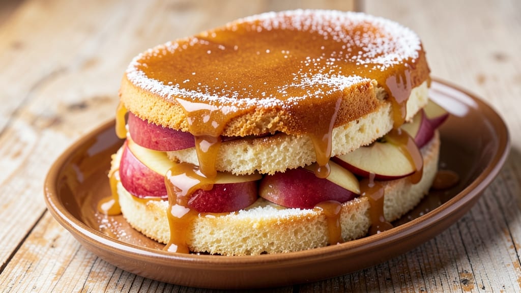 Apple Caramel Cake Recipe UK: Buttery Streusel Crown Over Ultra-Moist Spiced Layers