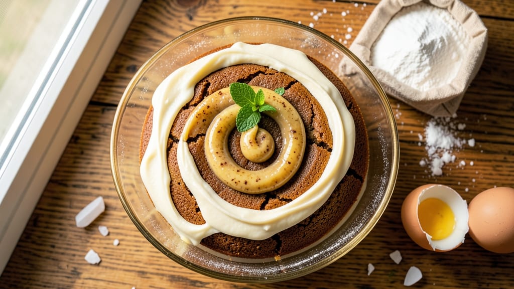 Banana Cake Recipe With Baking Soda: Light, Airy Rise and Caramelized Banana Swirls