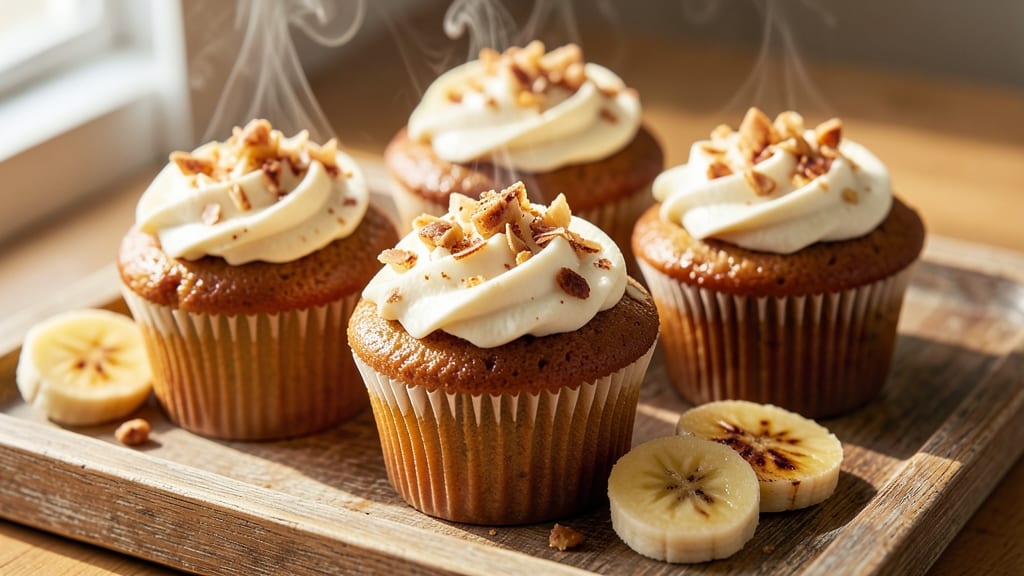 Banana Cupcake Recipe Eggless: Fluffy Layers With Hidden Banana Boost
