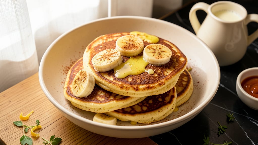 Banana Egg Flour Pancakes Recipe: Banana-Packed Fluff in 10 Minutes