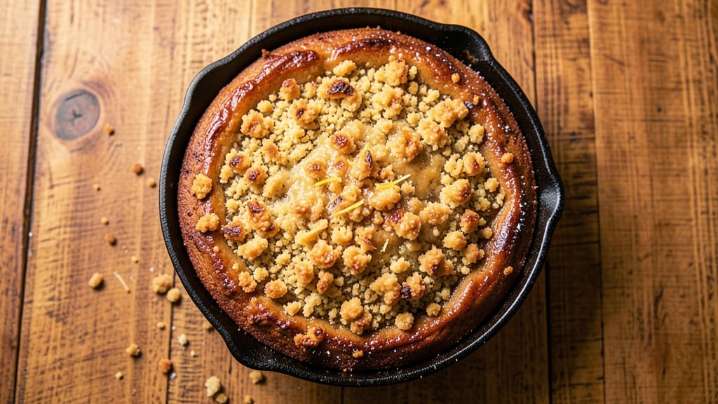 Applesauce Coffee Cake With Crumb Topping Recipe: Warm Spice Streusel Meets Soft Apple Layers