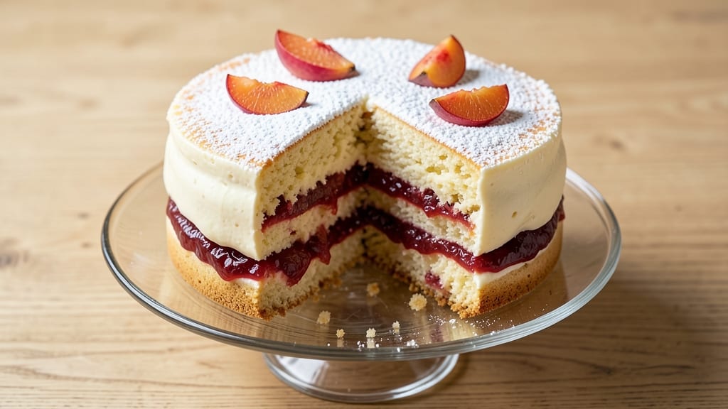Apricot Yogurt Cake Recipe: Zesty Apricot Swirls Over Moist Vanilla Layers