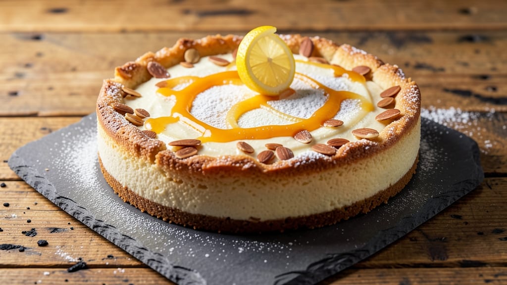 Baked Cheesecake Recipe with Mascarpone Cheese: Silky Mascarpone Core Without Cracking
