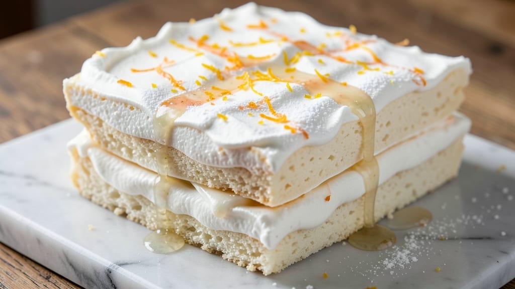 Angel Food Sheet Cake Recipe: Light-as-Air Layers With Citrus Zest Twist