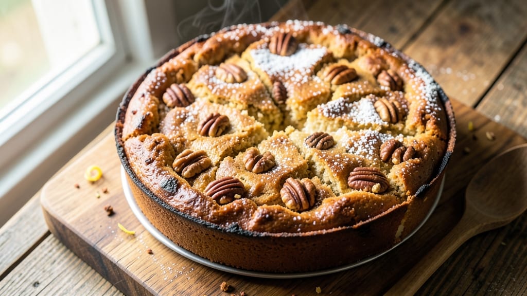 Auntie Anne's Coffee Cake Recipe: Buttery Streusel Crown Over Vanilla Bean Layers