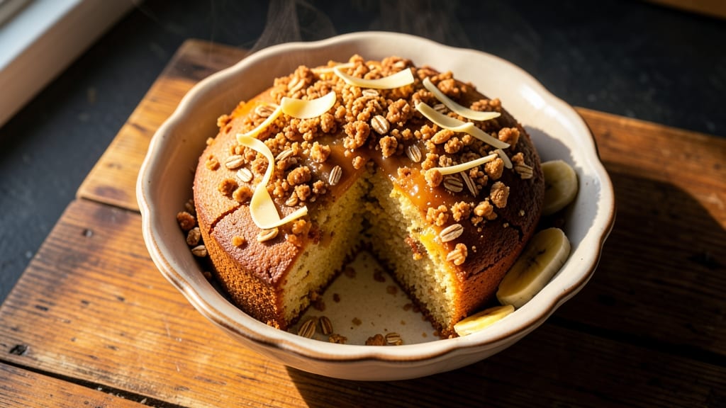 Banana Cake Recipe No Frosting: Warm Spice Swirls and Ultra-Moist Layers