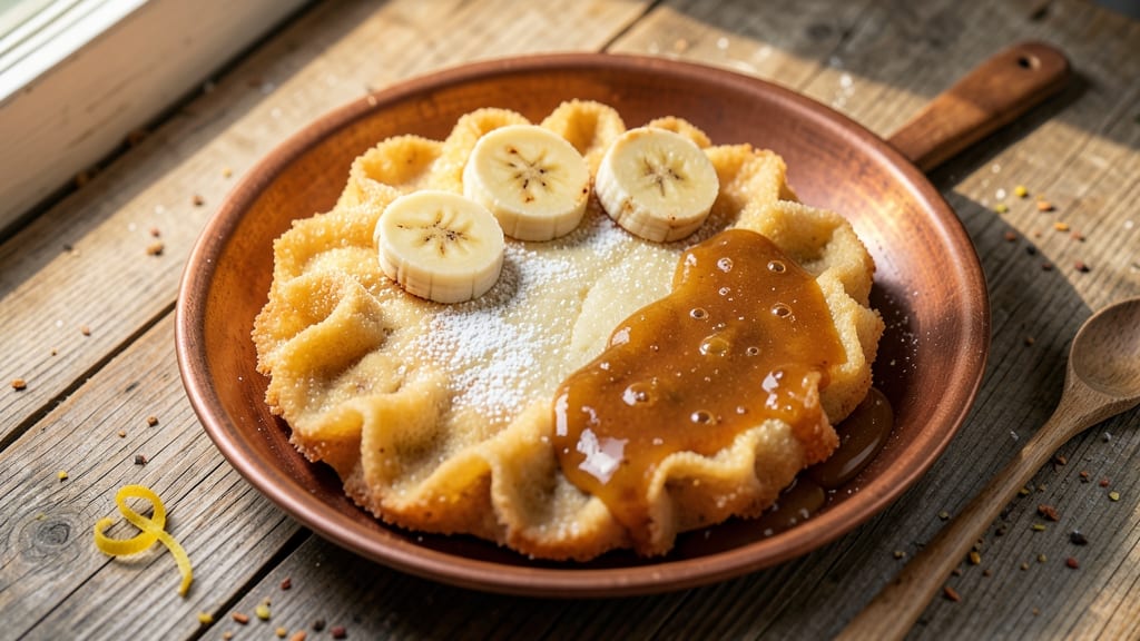 Banana Funnel Cake Recipe: Crispy Edges and Caramelized Banana Magic