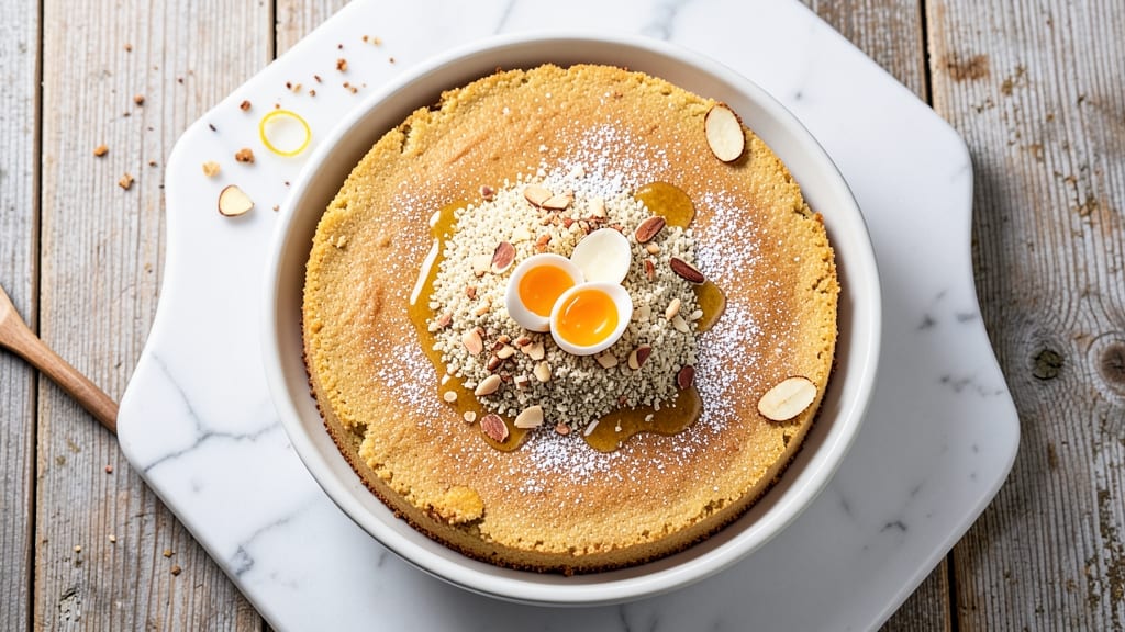 Almond Semolina Cake Recipe: Nutty Crunch Meets Silky Moisture