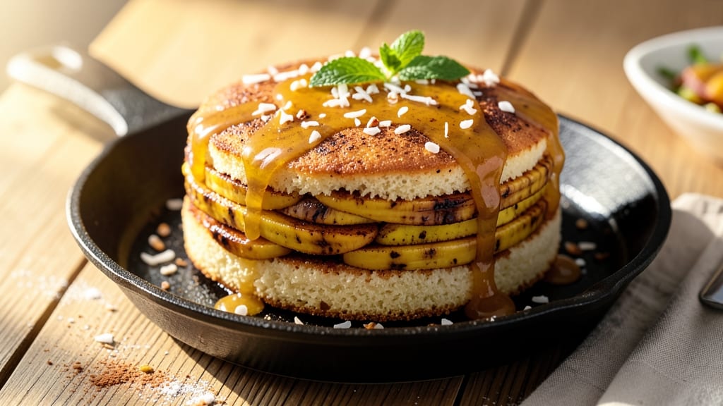 Banana Cake Recipe in Frying Pan: One-Pan Caramelized Magic