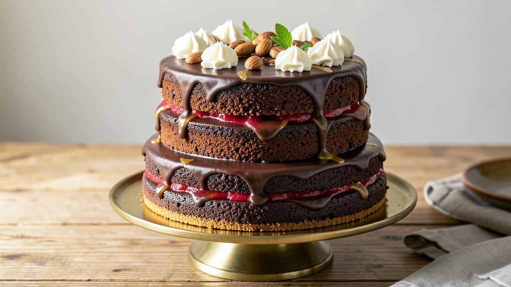 Bake Off Chocolate Cake Missing Raspberry Recipe: Deep Chocolate Layers With Hidden Raspberry Surprise