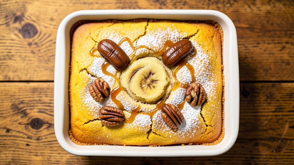 Banana Cake Recipe 9x13: One-Pan Spiced Rum Swirl Magic