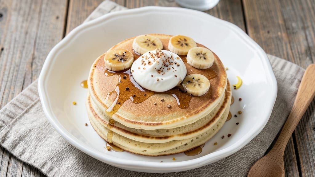 Banana Greek Yogurt Pancakes Recipe: Fluffy Stacks With Hidden Protein Boost