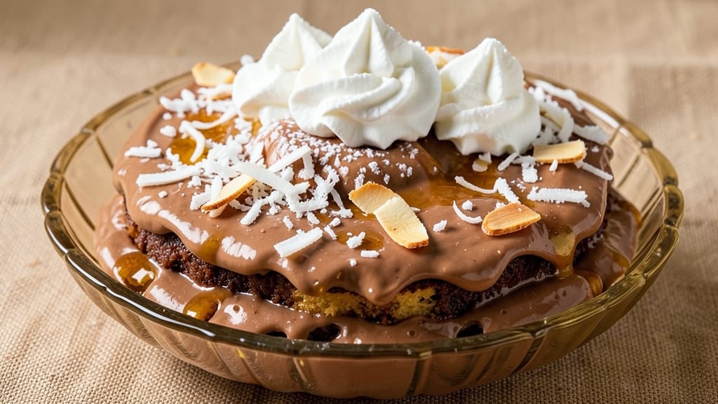 Almond Joy Cake Filling Recipe: Toasted Coconut and Rum Swirl Magic