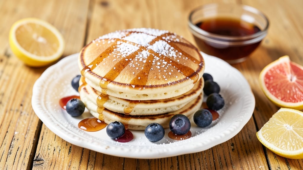 American Sweet Pancakes Recipe: Golden Syrup Swirls and Buttery Stacks