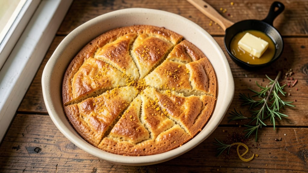 Baked Johnny Cake Recipe: Southern-Style Cornbread With Buttery Crust