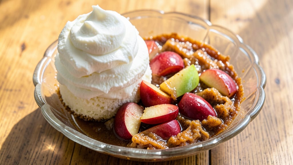 Angel Food Cake With Apple Pie Filling Recipe: Lightness Meets Warm Spice Harmony