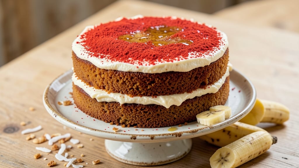 Asian Banana Cake Recipe: Warm Spice and Coconut Crunch Fusion