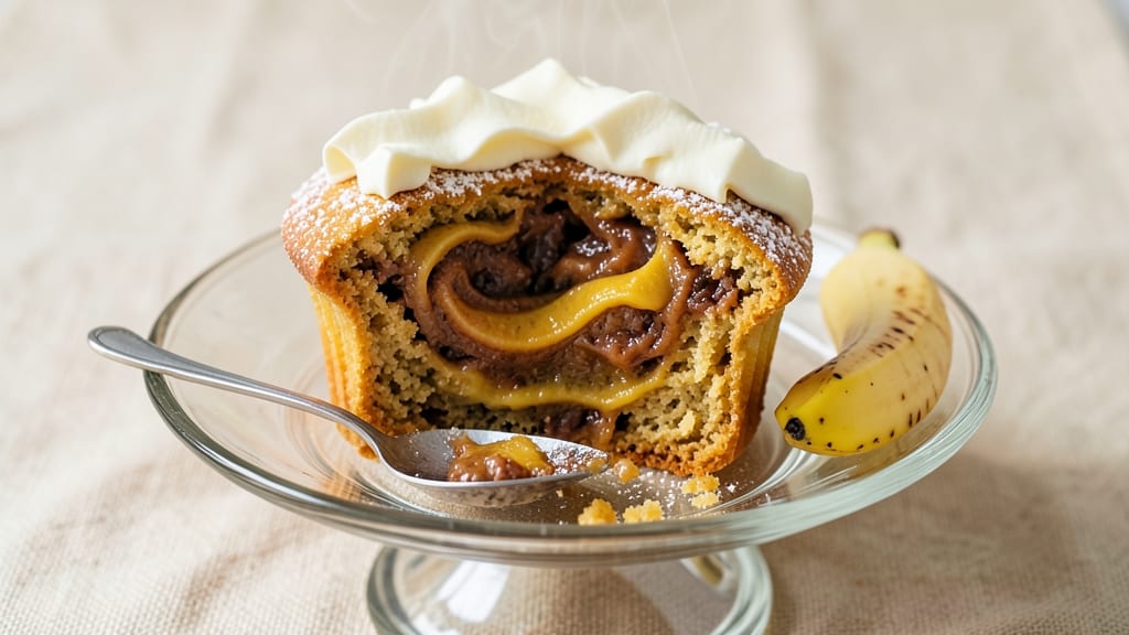 Banana Cupcake Filling Recipe: Swirled Cream Cheese Magic Without Cracking