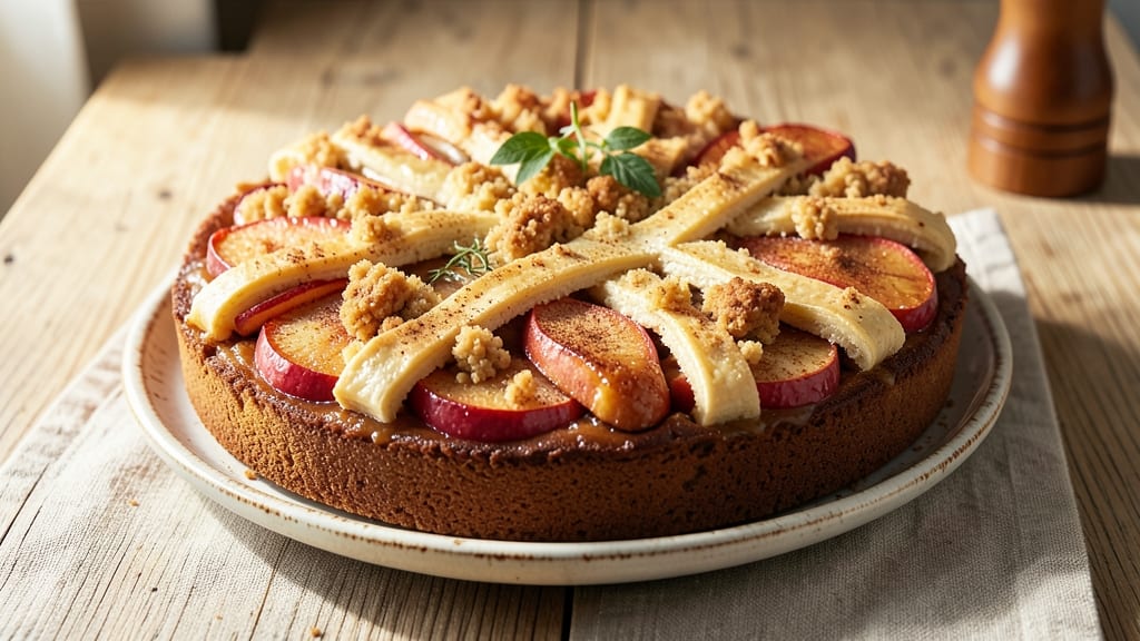 Authentic Dutch Apple Cake Recipe: Caramelized Fruit and Buttery Spice Crunch