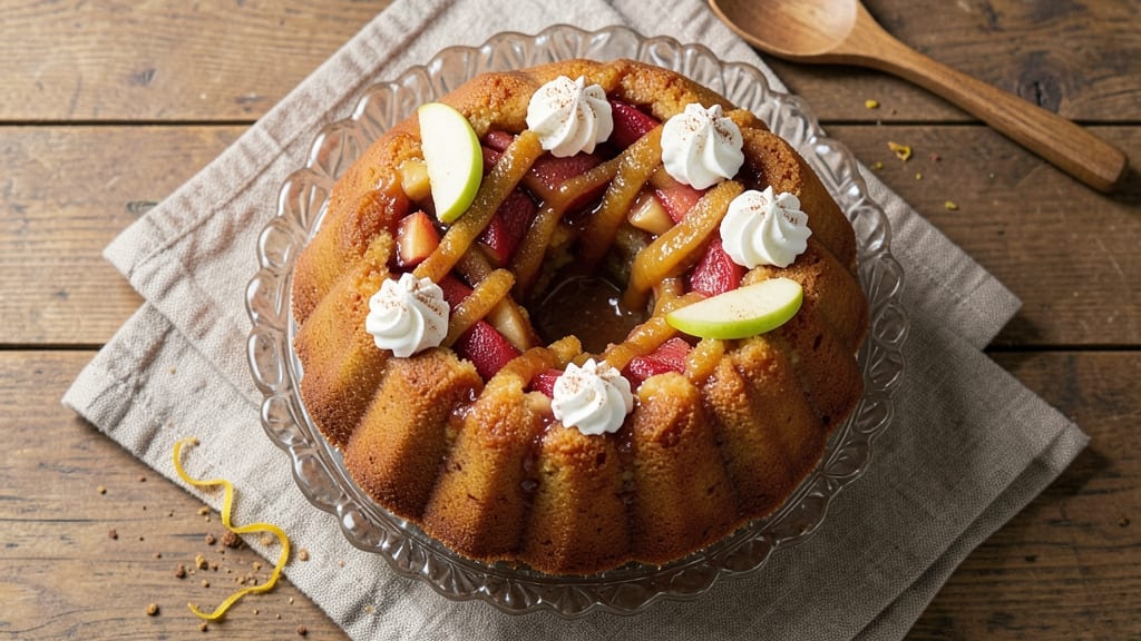 Apple Pie Filling Bundt Cake Recipe: Warm Spice Streusel Crown Over Gooey Caramelized Apple Layers