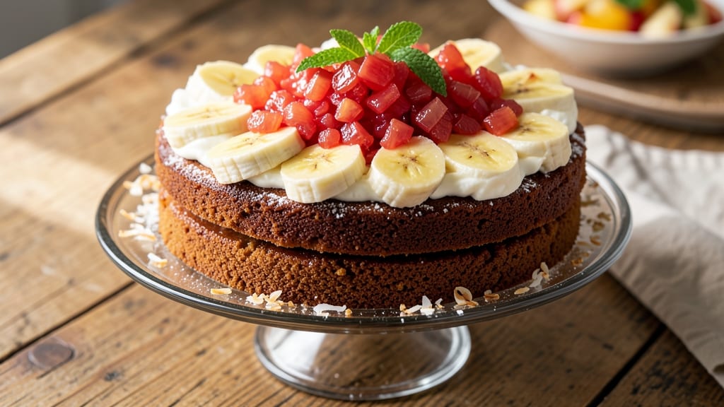 Banana Cake Recipe with Crushed Pineapple: Tropical Twist That Stays Moist All Day