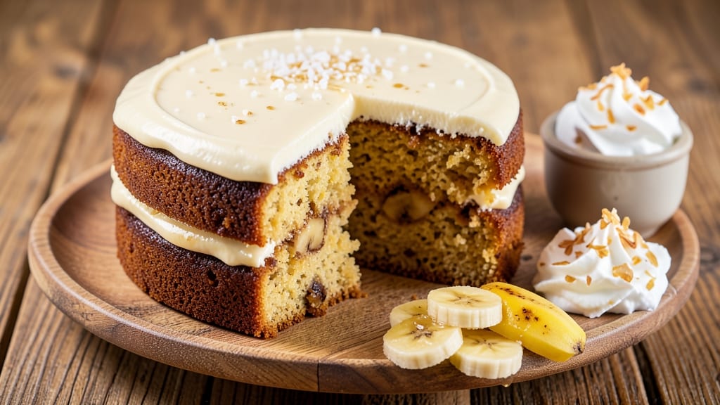 Banana Cake Recipe No Baking Powder: Leavening-Free Rise With Buttery Moisture