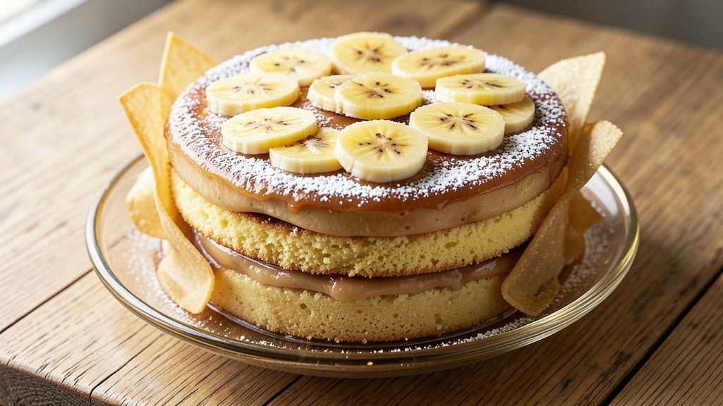 Banana Mochi Cake Recipe: Chewy Bite and Silky Cream Cheese Fusion