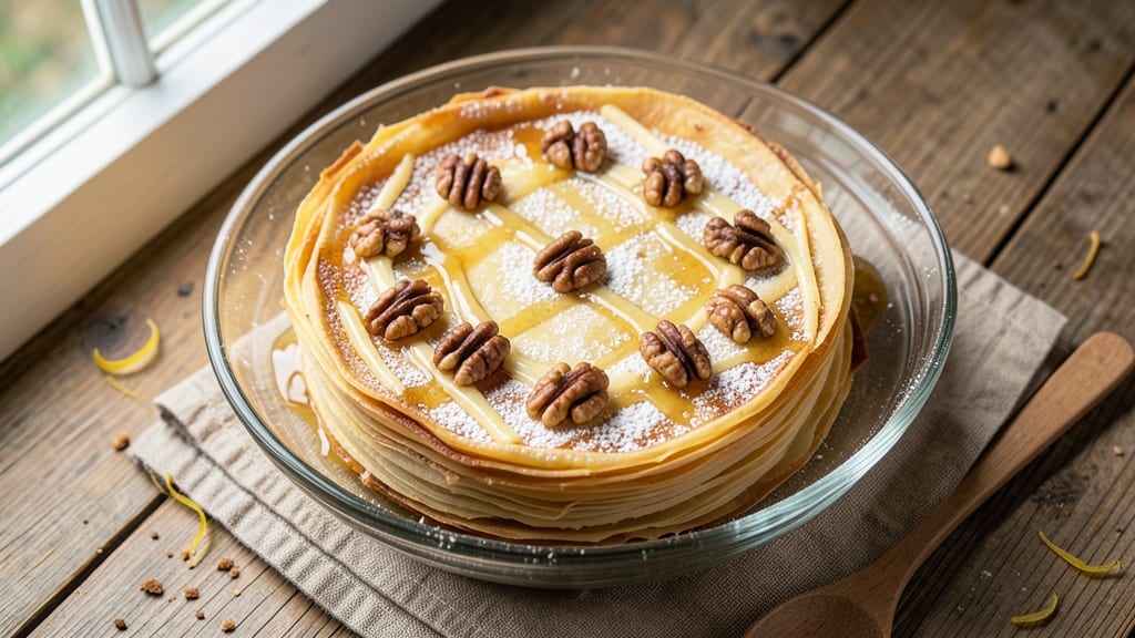 Armenian Gata Cake Recipe: Crumbly Layers and Sweet Walnut Magic