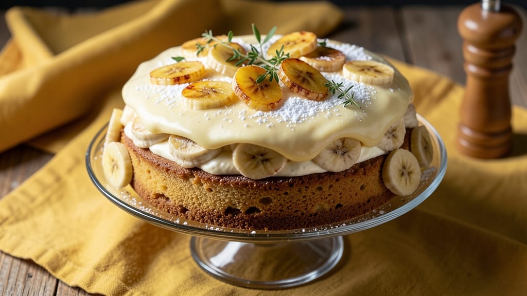 Banana Cream Poke Cake Recipe: Velvety Layers with Banana Swirl Surprise